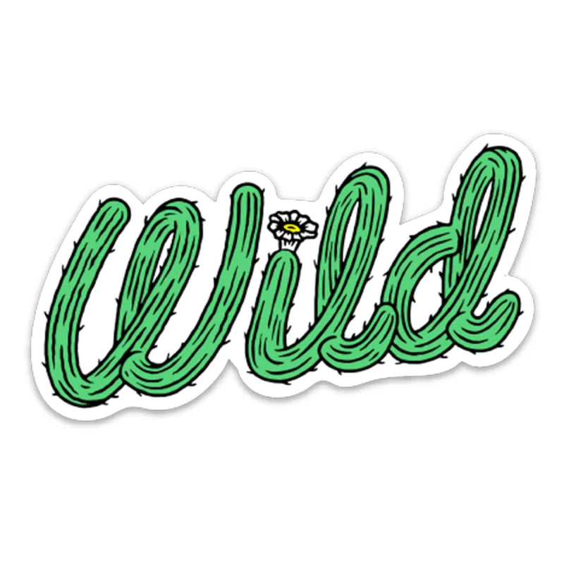 Cactus Wild Sticker | Keep Nature - Stickers And Patches -