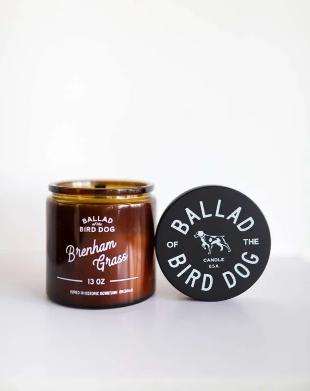 Candle | Brenham Grass | Ballad Of The Bird Dog - 13 Oz -