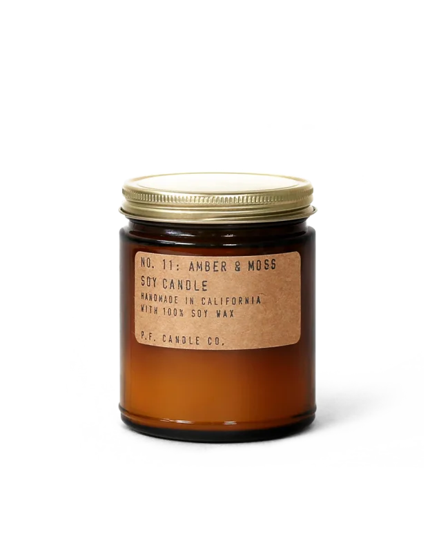 Candle | No. 11 Amber & Moss | P.f Co. - 7.2 Oz - Candles -