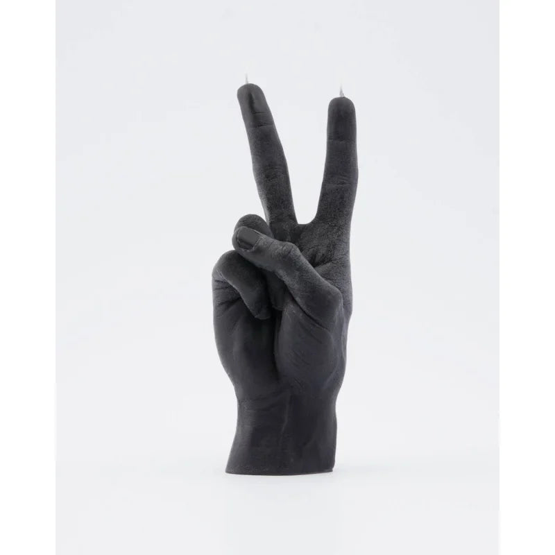 Candlehand Gesture Candle Victory - Black - Candle - 54