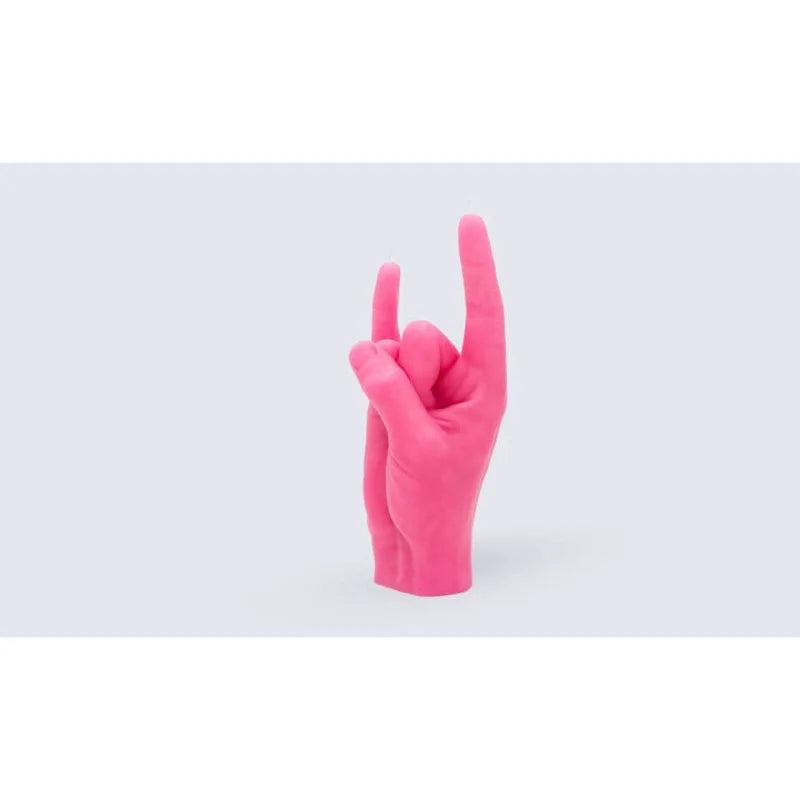 Candlehand Gesture Candle You Rock - Pink - Candles - 54