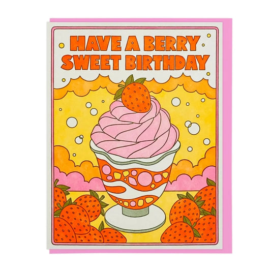 Cards | Berry Sweet Birthday | Lucky Horse Press - Cards