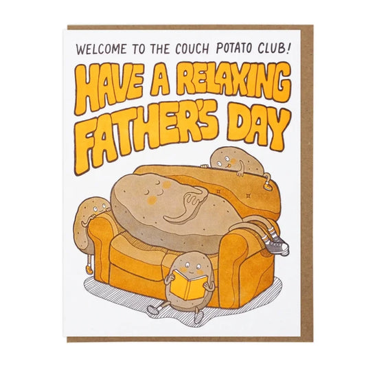 Cards | Couch Potato Father’s Day | Lucky Horse Press -