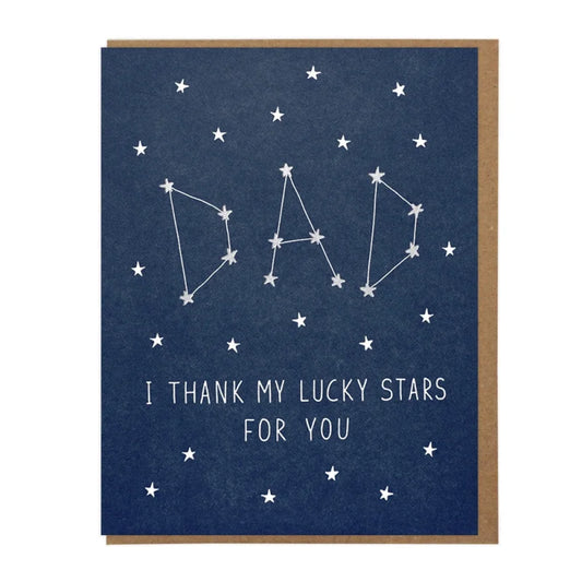 Cards | Lucky Stars Dad | Horse Press - Cards And Stationery