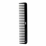 The Uppercut Deluxe CB11 Rake Comb, a black comb with evenly spaced wide teeth, is displayed against a white background.