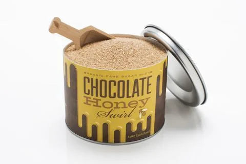 Chocolate Honey Swirl Sugar | Beautiful Briny Sea - Pantry -
