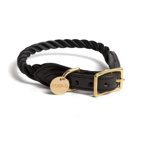 Collar | Multiple Colors | Found My Animal - Black / Small -