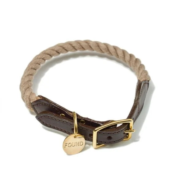 Collar | Multiple Colors | Found My Animal - Dark Tan /
