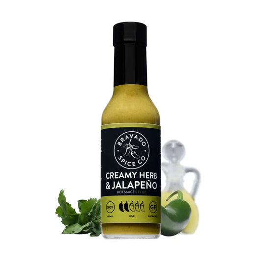 Creamy Herb & Jalapeno Hot Sauce | Bravado Spice - Pantry -