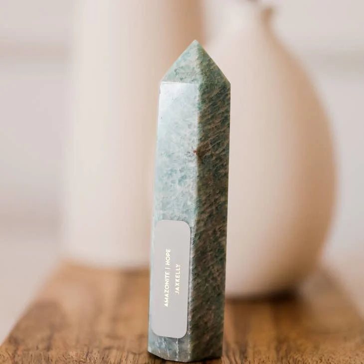 Crystal | Amazonite | Jaxkelly - Incense Smudge And Crystals