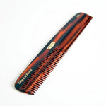 The CT5 Pocket Comb by Uppercut Deluxe, in brown and black tortoise shell with "Grip & Slick" branding, is shown on a white background.