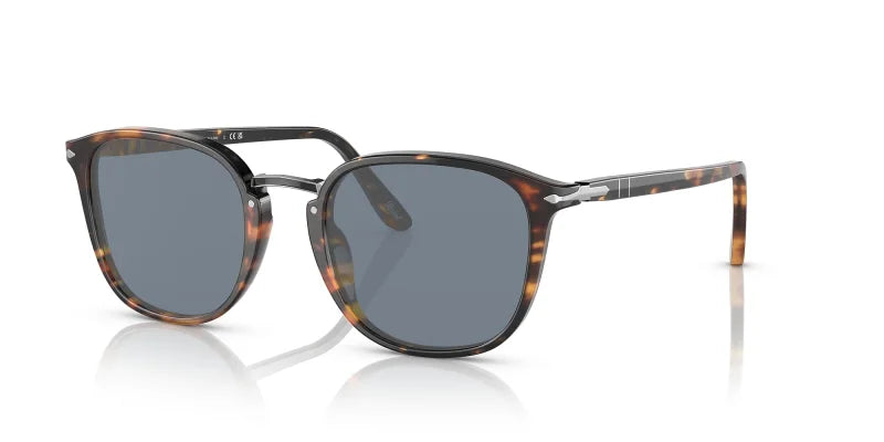 Dark Brown Tortoise W/ Blue | Persol 0po3186s - Sunglasses -