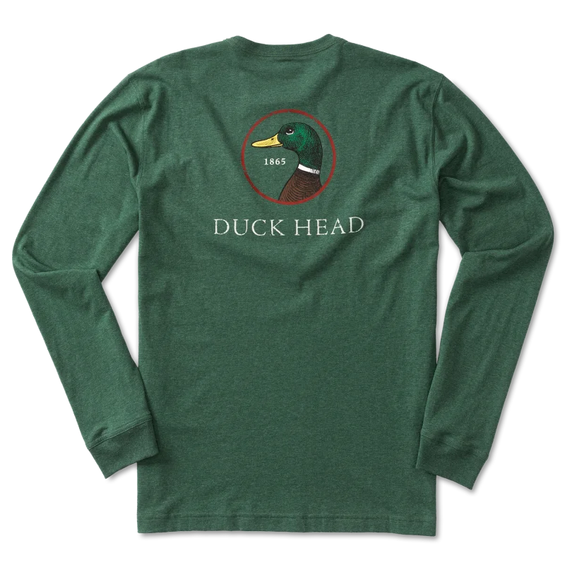 Dh Logo Long Sleeve Tee | Duck Head - Apparel - Cotton