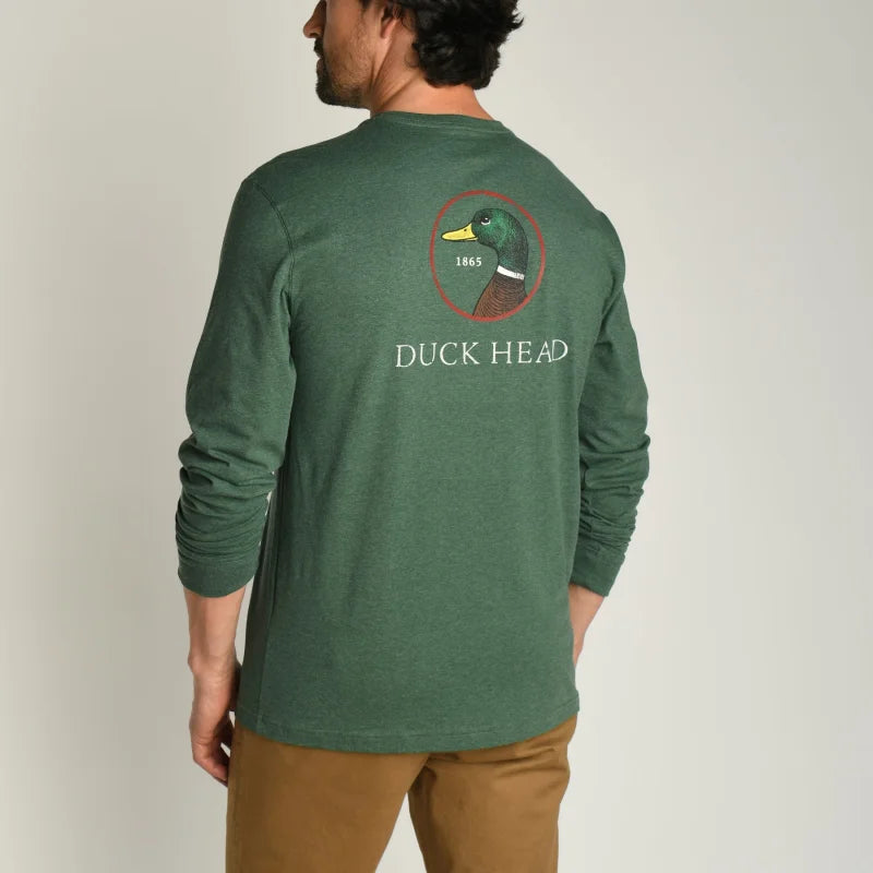 Dh Logo Long Sleeve Tee | Duck Head - Apparel - Cotton
