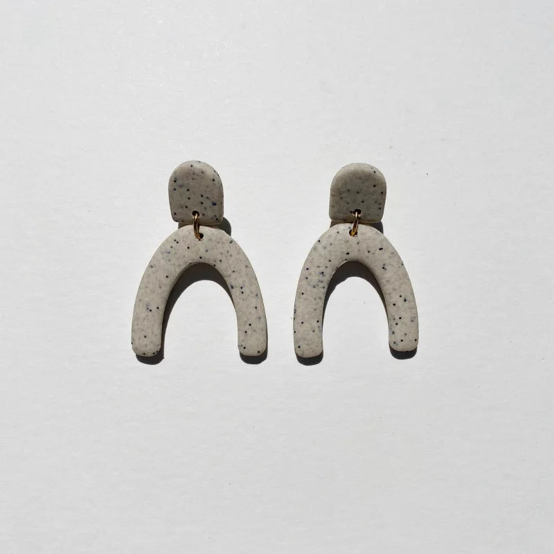Earrings | Arc | Sigfus Designs - Stone - Jewelry - Arc