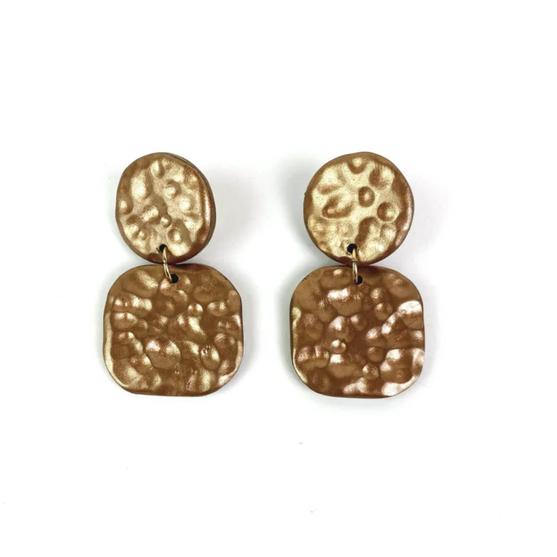Earrings | Aurora | Sigfus Designs - Copper - Jewelry -