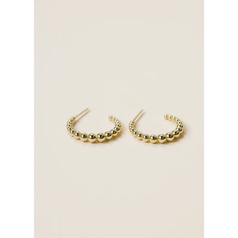 Earrings | Ball Hoop Large | Jaxkelly - Jewelry - Jewelry -