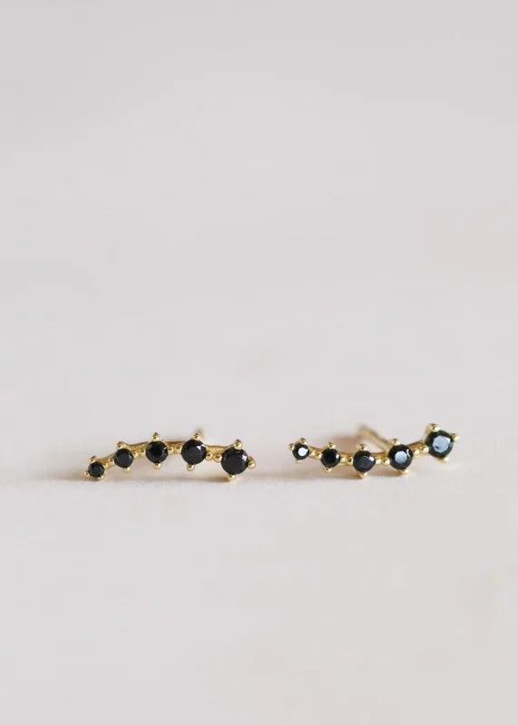 Earrings | Black Crawlers | Jaxkelly - Jewelry - Crawler