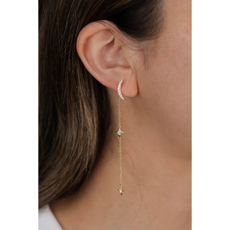 Earrings | Celestial Drop | Jaxkelly - Jewelry - Tassel -