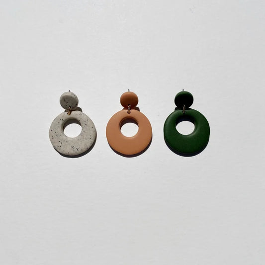 Earrings | Mini Hoops | Sigfus Designs - Jewelry - Clay