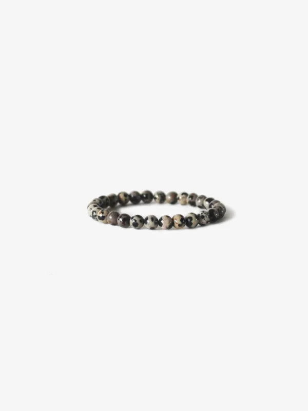Earth Bracelet | Branco - Dalmation Stone - Jewelry - Beads