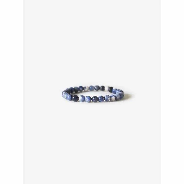 Earth Bracelet | Branco - Indigo Sodalite - Jewelry - Beads
