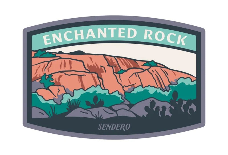 Enchanted Rock Sticker | Sendero Provisions Co. - Stickers