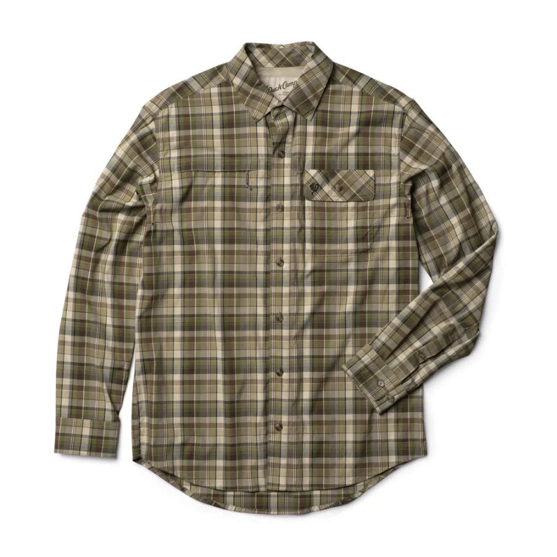 Fishing Shirt | Long Sleeve | Duck Camp - Teton Plaid /