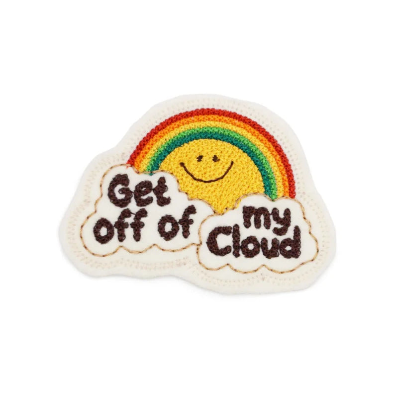 Get Off Of My Cloud Patch | Lucky Horse Press - Stickers