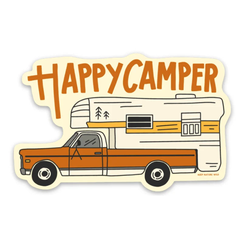 Grampy Camper Sticker | Keep Nature Wild - Stickers