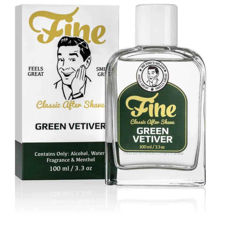Green Vetiver Classic Aftershave | Fine Accoutrements -