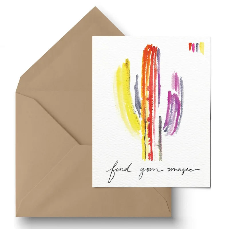 Greeting Card | Find Your Magic | Paige Poppe Art - Cards