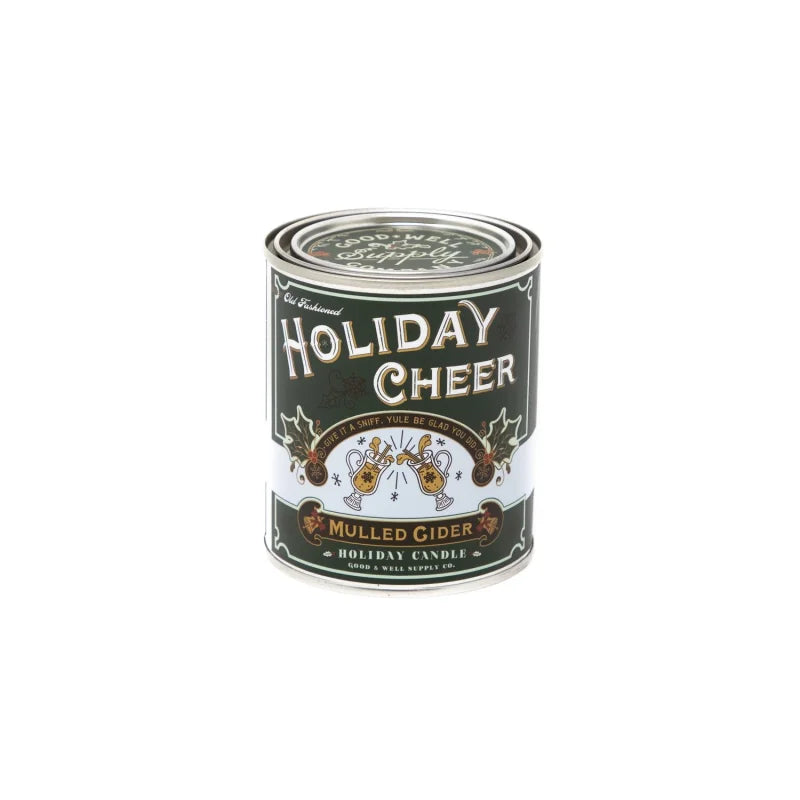 Half Pint Candle | Holiday Cheer Mulled Cider | Good & Well