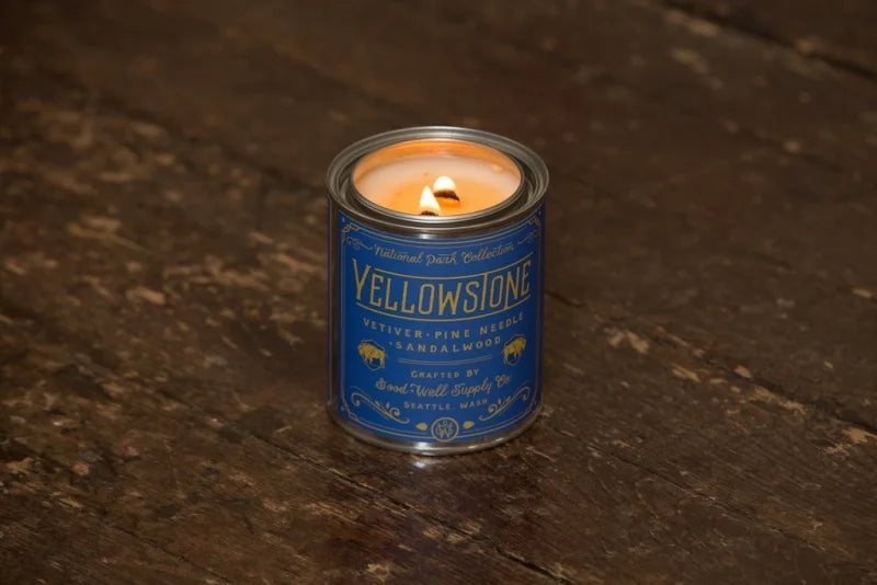 Half Pint Candle | Yellowstone | Good & Well Supply Co. -