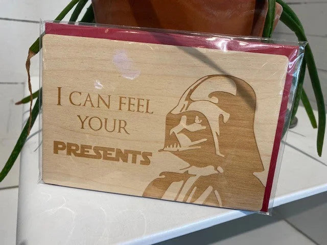 I Can Feel Your Presents | North To South Designs - Cards