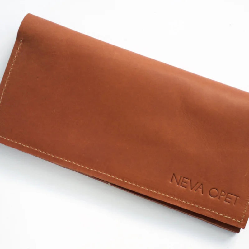 Ida Long Wallet | Neva Opet - Leather Goods And Care - Black