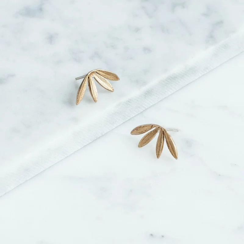 Laurel Stud Earrings | Michelle Starbuck Designs - Jewelry -