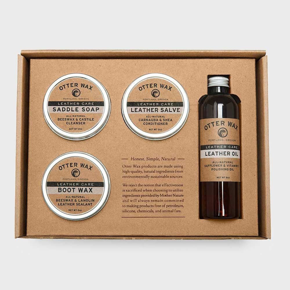 Leather Care Kit | Otter Wax - Leather Goods And Care - Boot