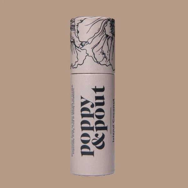 Lip Balm | Poppy & Pout - Island Coconut - Personal Care