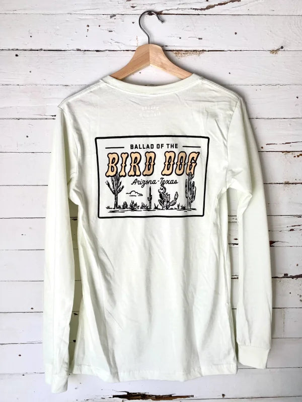Long Sleeve Shop Shirt | Az To Tx | Ballad Of The Bird Dog -