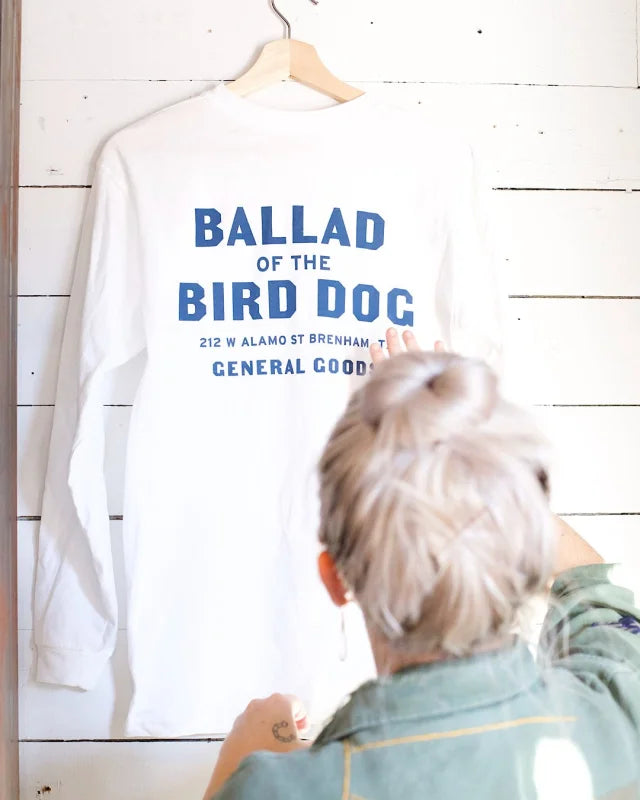 Long Sleeve Shop Shirt | General Goods | Ballad Of The Bird