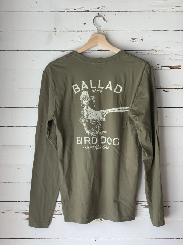 Long Sleeve Shop Shirt | Roadrunner | Ballad Of The Bird Dog