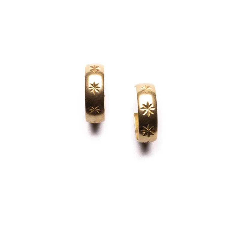 Luminary Hoop Earrings| Michelle Starbuck Designs - Jewelry