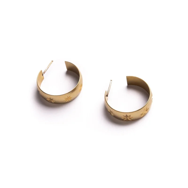 Luminary Hoop Earrings| Michelle Starbuck Designs - Jewelry