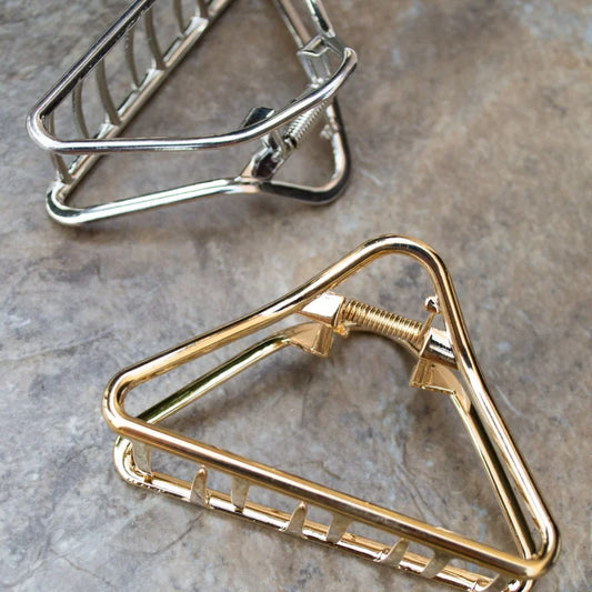 Metal Triangle Hair Clip | Tiepology - Accessories - Claw