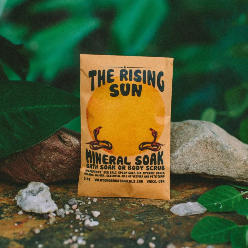 Mineral Soak | The Rising Sun | Wild Yonder Botanicals -