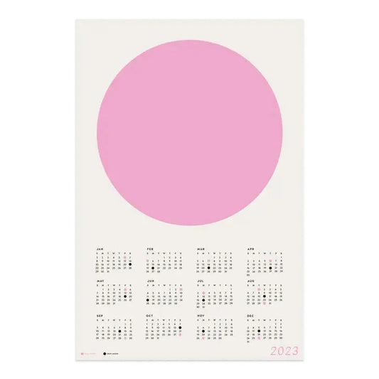 Minimalist Moon Calendar | Worthwhile Paper - Home Goods -