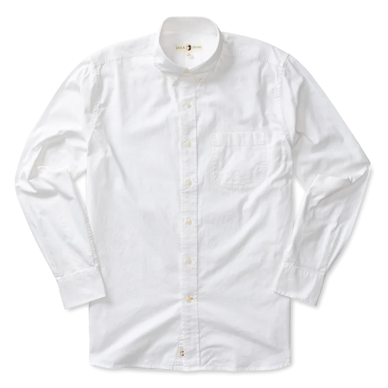Morris Oxford Shirt | Duck Head - White / Large - Apparel -