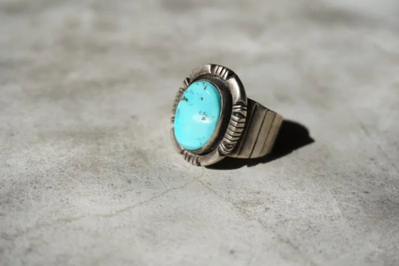 Nakai Turquoise Ring | Vintage - Vintage - Navajo Ring -