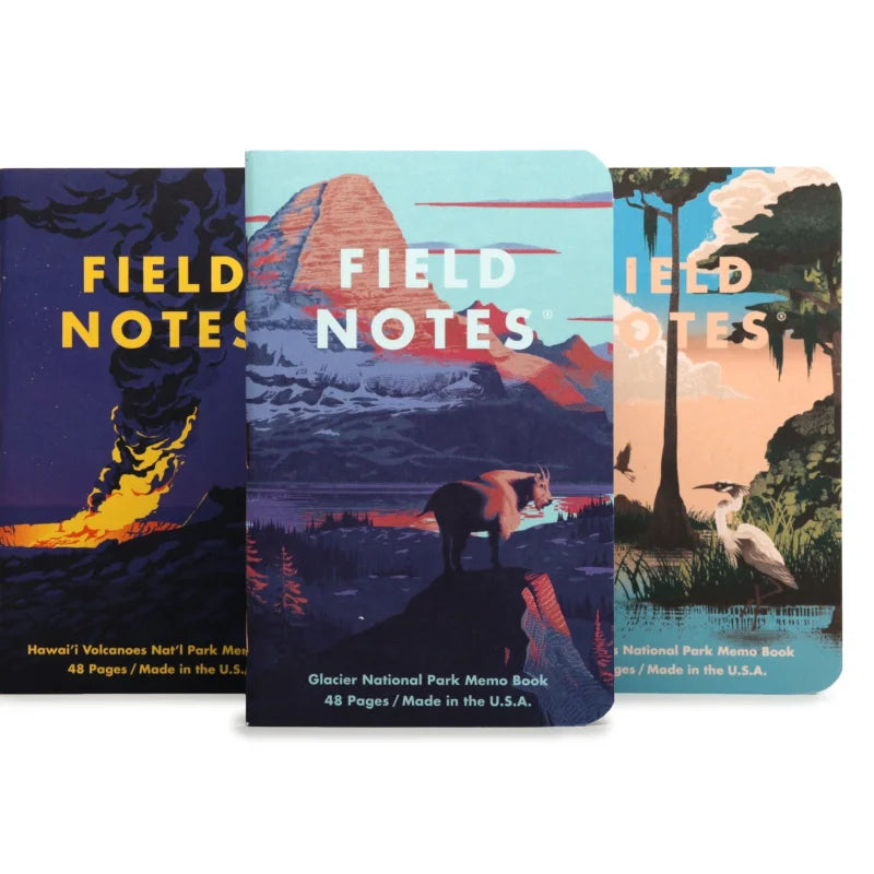 National Parks Pack | Field Notes - Series f - Cards